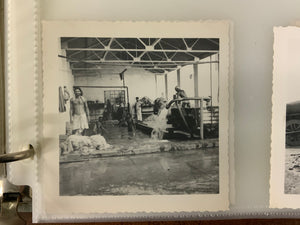 Photographic collection of North Indian rug making in 1940s