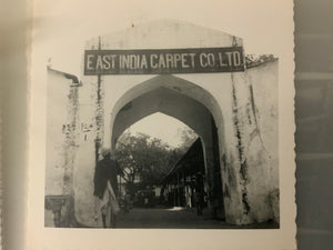 Photographic collection of North Indian rug making in 1940s