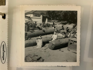 Photographic collection of North Indian rug making in 1940s