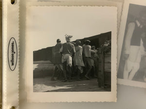 Photographic collection of North Indian rug making in 1940s