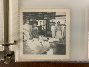Photographic collection of North Indian rug making in 1940s