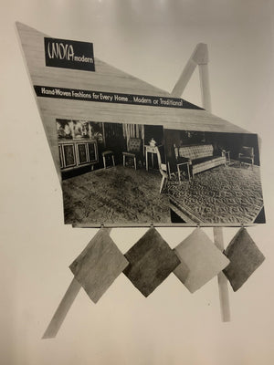 Photographic collection of North Indian rug making in 1940s
