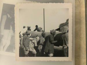 Photographic collection of North Indian rug making in 1940s