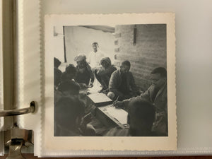 Photographic collection of North Indian rug making in 1940s