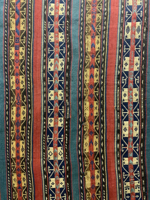 Azerbaijan antique jajim (169 x 170cm) *AF