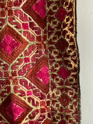 Swat Valley silk embroidery