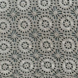 Italian reticella lace single bedcover (196 x 140cm)