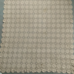 Italian reticella lace single bedcover (196 x 140cm)