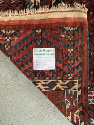 Turkmen Yomut antique ensi rug (174 x132cm)