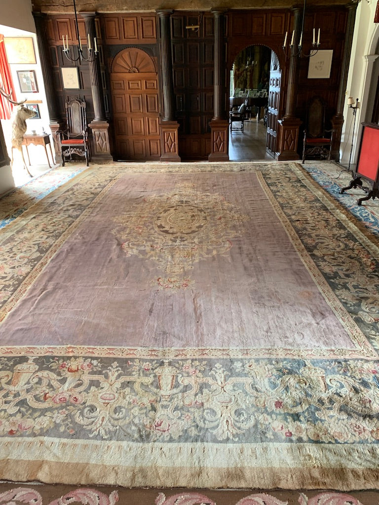 French Savonnerie oversize carpet (730 x 450cm)