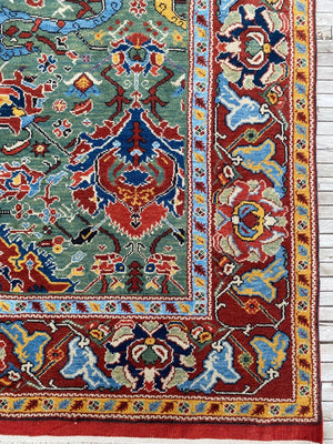 Turkish carpet depicting late 17th C design (400 x 300cm) *new