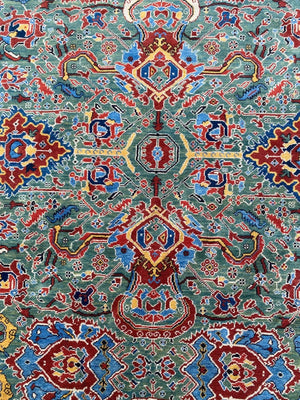 Turkish carpet depicting late 17th C design (400 x 300cm) *new
