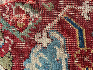 Ottoman carpet fragment 17th C (136 x 52cm)