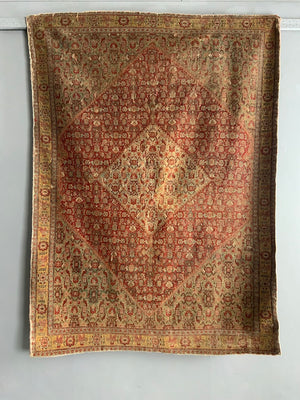 Very fine Senneh antique Herati design rug (192 x 140cm) *AF