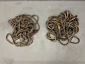 Anatolian shepherds plaited wool goat-hair tether (~25m)