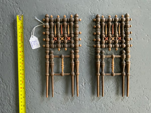 Pair of miniature masharabia small book rests (23cm) [2]