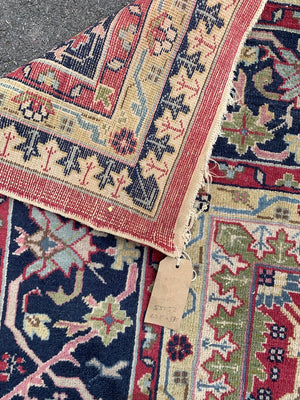 Turkish vintage Isparta oversize carpet (430 x 336cm)