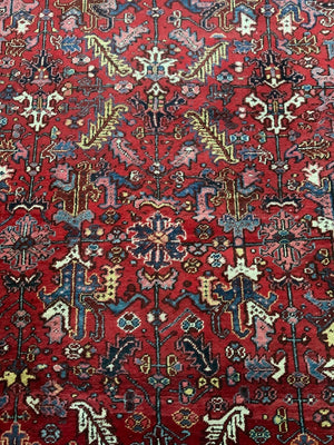 NWP vintage Heriz carpet with all over design (348 x 235cm)
