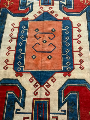 Turkish Kars 'Kazak' design carpet (340 x 256cm)