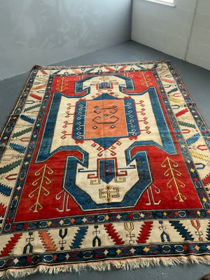 Turkish Kars 'Kazak' design carpet (340 x 256cm)