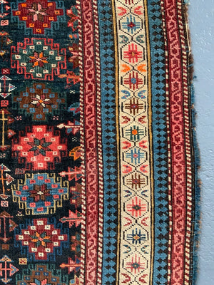 Caucasian Chichi design Kuba antique rug (147 x 96cm) *AF