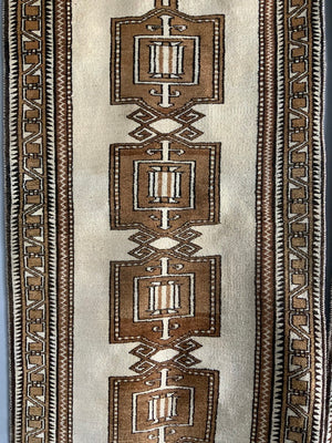 Pair of Louristani Gabbeh rugs (~204 x 102cm)