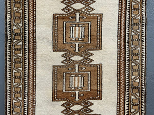 Pair of Louristani Gabbeh rugs (~204 x 102cm)