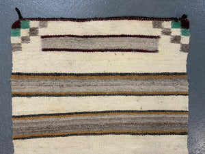 Arizona vintage Hopi or Navajo merino dovetail tapestry rug (115 x 75cm)