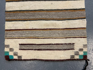 Arizona vintage Hopi or Navajo merino dovetail tapestry rug (115 x 75cm)