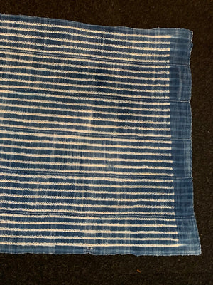 Burkina Farso Mossi womans indigo mantle (160 x 106cm)