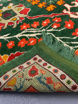 CROR bespoke Turkish Edwardian Ushak design small carpet (222 x 182cm) *new