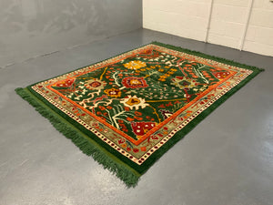 CROR bespoke Turkish Edwardian Ushak design small carpet (222 x 182cm) *new