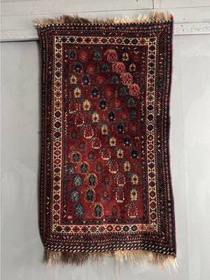 Khamseh small antique rug (132 x 80cm)