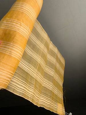 Late Ottoman Turkish silk gauze length (880 x 35cm)