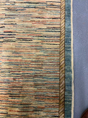 Modern Chobi muted flecked rug (183 x 128cm)