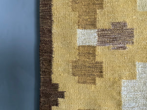 Swedish Marta rölakan tapestry flatweave rug (190x 132cm)