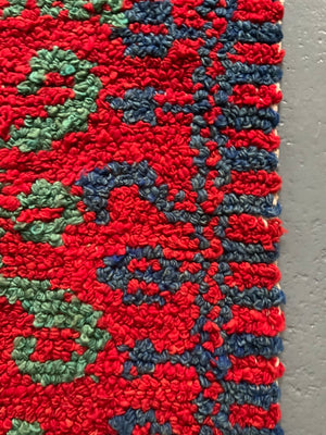 Spanish antique Andalusian Alpujarras rug  (220 x 130cm)