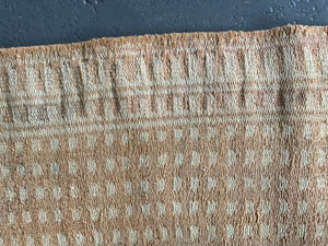 Indian or Yazd vintage cotton doubleweave (135 x117cm)