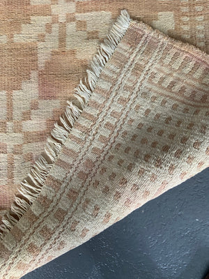 Indian or Yazd vintage cotton doubleweave (135 x117cm)