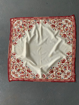 Macedonian antique embroidered cover (143 x 147cm)