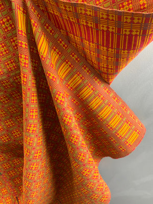 Sindhi antique Khes cotton double-weave (183 x 147cm)