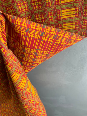 Sindhi antique Khes cotton double-weave (183 x 147cm)