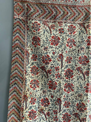 Small antique Kalamkari on cotton (117 x 87cm)