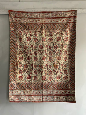 Small antique Kalamkari on cotton (117 x 87cm)