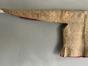 Qajar child's waistcoat made from a late Saffavid silk