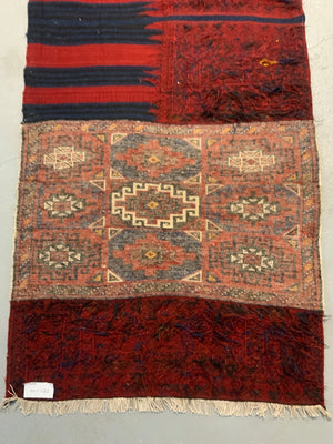 Louristan double khorjian opened (104 x 48cm)