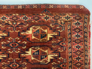 Turkmen Kizil Ayak antique chuval bagface (74 x 117cm)
