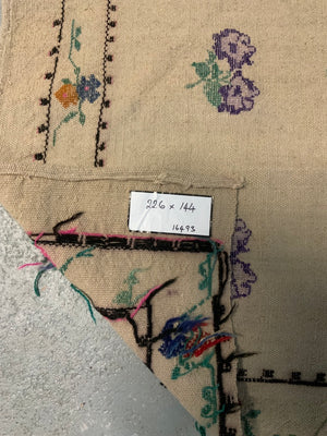 Turkish Konya flatweave (226 x 144cm)