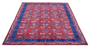 Chobi Art Nouveau design carpet (315 x 257cm)