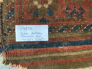 Balouch antique small mat (114 x 96cm)